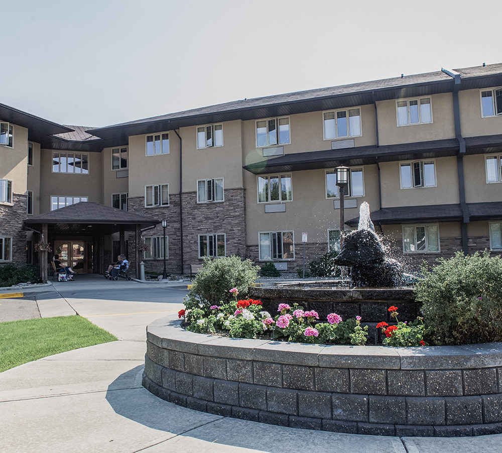 Exterior shot of St. Martha's House