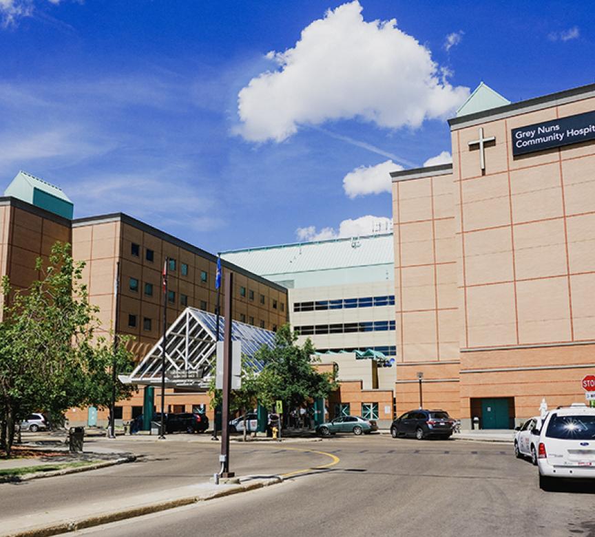 Grey Nuns Community Hospital exterior